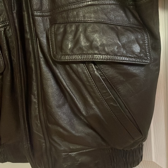 Men Leather Jacket - Picture 4 of 16